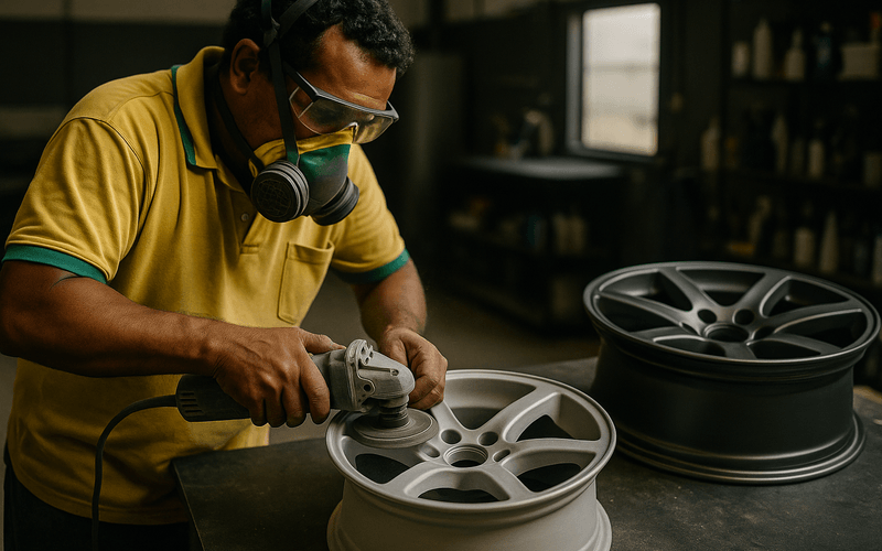 Reforma e Pintura de Rodas Automotiva em Uberaba